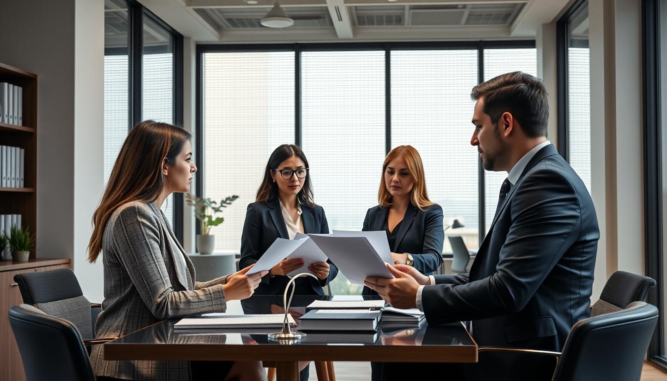 Property settlement documents and transfer review